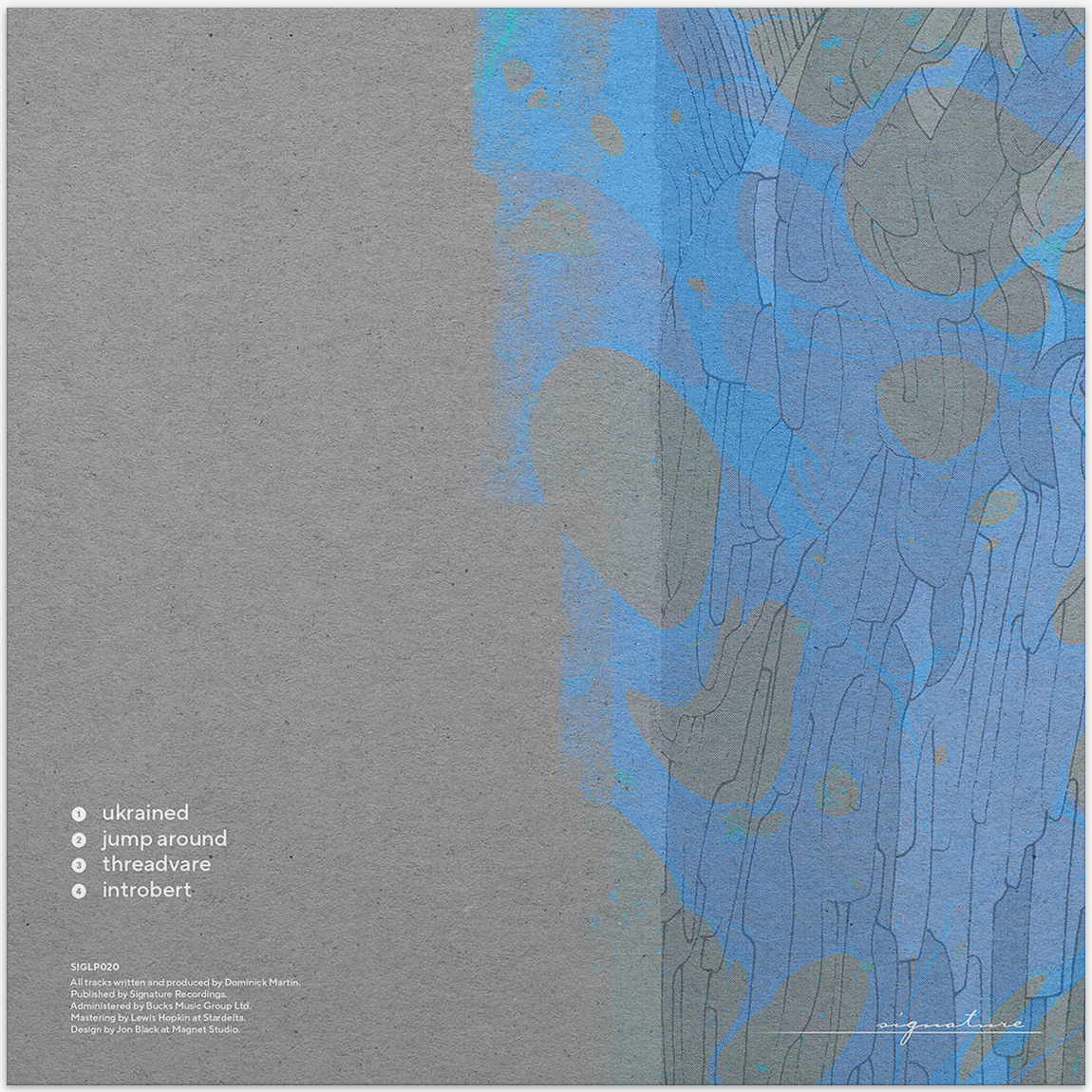 Calibre. Little Foot album inner-sleeve.