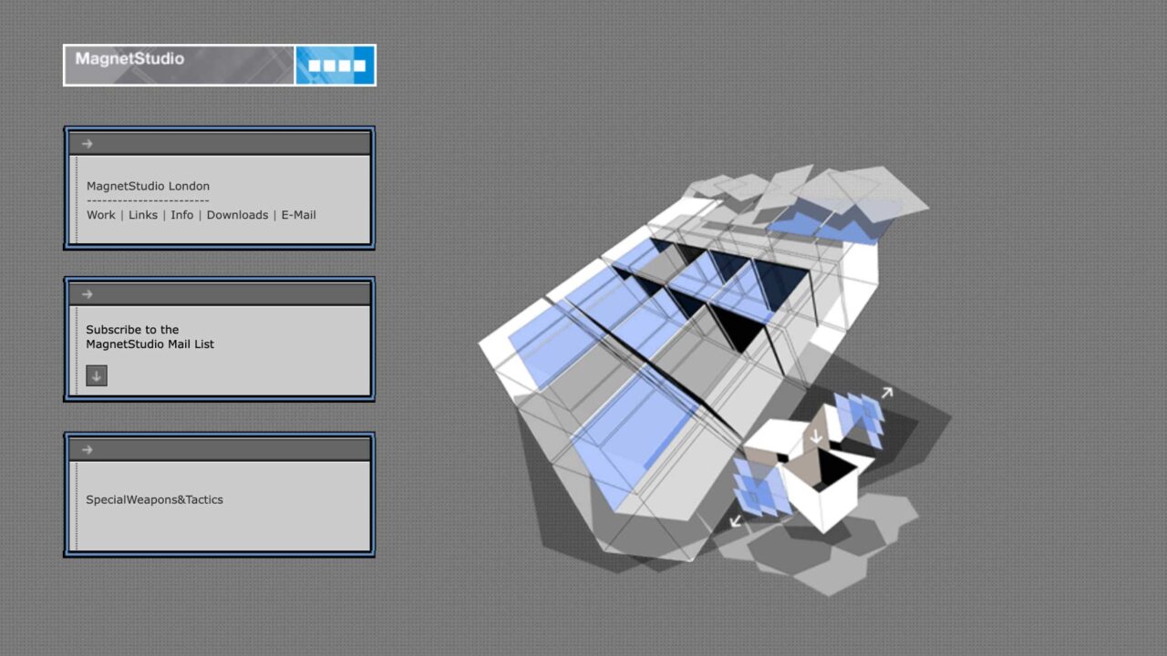 Magnetstudio.com  - website 2003